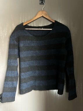 Elder Statesmen Striped Cashmere Sweater XXS